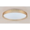 Потолочный светодиодный светильник Modee A-G103 2x48W 3CCT D510x75mm + пульт (9120 lm) коричневый цвет