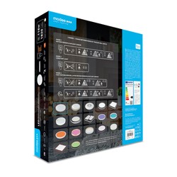 Plafon LED Modee A-S02 18W 4000K D330x70mm z czujnikiem ruchu (1820 lm)