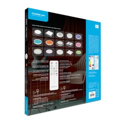 Plafon LED Modee CLB2BK 32+8W 3CCT+RGB D400mm + pilot (3200 lm)
