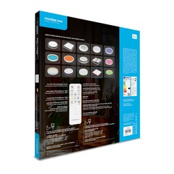 Потолочный светодиодный светильник Modee CLB3 40+10W 3CCT+RGB 400x400mm + пульт (4000 lm)