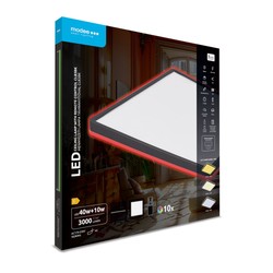 Plafoniera LED Modee CLB3 40+10W 3CCT+RGB 400x400mm + telecomando (4000 lm)
