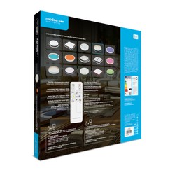 LED-plafond Modee CLEBK 32+8W 3CCT+RGB D400mm + fjärrkontroll (3200 lm)