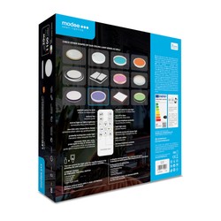 Plafonnier LED Modee CLF1 20W 3CCT+RGB D400mm + télécommande (2000 lm)