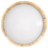 Потолочный светодиодный светильник Modee CLG1W 30W 3CCT+RGB D390mm + пульт (2000 lm) под дерево