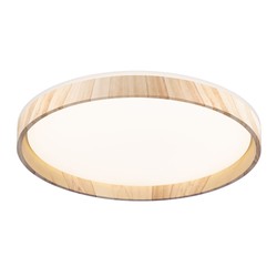 Plafon LED Modee CLG1W 30W 3CCT+RGB D390mm + pilot (2000 lm) dekor drewna