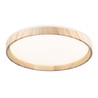 Plafonnier LED Modee CLG1W 30W 3CCT+RGB D390mm + télécommande (2000 lm) décor bois