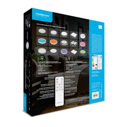 Plafoniera LED Modee CLGBK 30W 3CCT+RGB D390mm + telecomando (2000 lm)