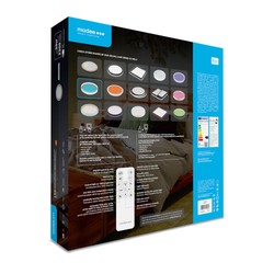 Потолочный светодиодный светильник Modee CLI1 30W 3CCT+RGB D405mm + пульт (3000 lm)