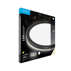 Потолочный светодиодный светильник Modee TS022-BR круглый 22W 4000K D420x28mm (3000 lm)