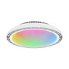 Plafón LED con ventilador Modee 24W RGB + 3CCT D450mm con mando a distancia F1 (2100 lm)