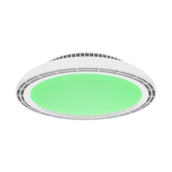 Plafoniera LED con ventilatore Modee 24W RGB + 3CCT D450mm con telecomando F1 (2100 lm)