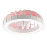 Plafonnier LED avec ventilateur Modee 30W RGB + 3CCT D540mm avec télécommande F2 (4200 lm)
