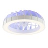 Plafonnier LED avec ventilateur Modee 30W RGB + 3CCT D540mm avec télécommande F2 (4200 lm)