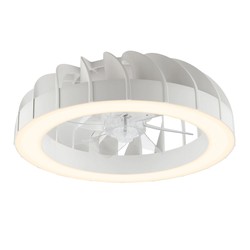 Потолочный светодиодный светильник с вентилятором Modee 30W RGB + 3CCT D540mm с пультом F2 (4200 lm)