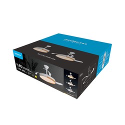 LED ceiling light with fan Modee 33W 3CCT with remote control F3 (4600 lm)