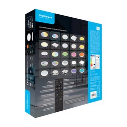 LED-Deckenleuchte Sunlight Modee SL02 24W 4000K+RGBIC D380x76mm (1800 lm)