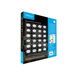 Потолочный светодиодный светильник Modee TS018-BS квадратный 18W 4000K 293x293x28mm (2400 lm)