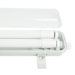 Oprawa hermetyczna pusta na świetlówki LED Modee 2xT8 1500mm (1589x63x62mm) seria A2