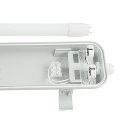 Στεγανό φωτιστικό κενό για σωλήνες LED Modee 2xT8 1500mm (1589x63x62mm) σειρά A2