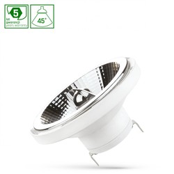 AR111 LED spotlight 14 W 12 V 3000 K G53 45°, white
