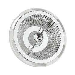 Foco LED AR111 10 W 3000 K GU10 20°, blanco – foto 3