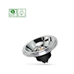 Σποτ LED AR111 12 W 2700 K GU10 15°, μαύρο – φωτογραφία 2