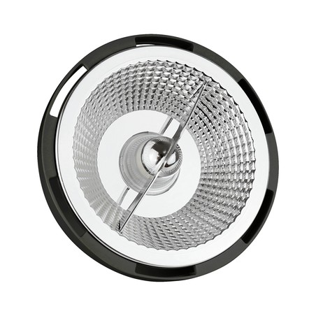 Σποτ LED AR111 12 W 3000 K GU10 45°, μαύρο