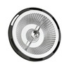 Spot LED AR111 12 W 3000 K GU10 45° noir
