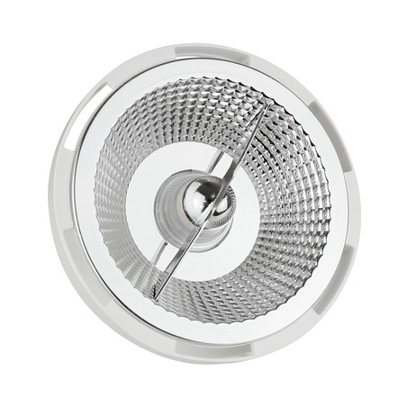 Foco LED AR111 12 W 3000 K GU10 45°, branco