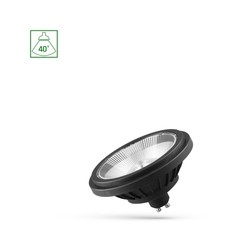 Faretto LED AR111 14 W 2700 K GU10 40° IP20, nero – foto 2