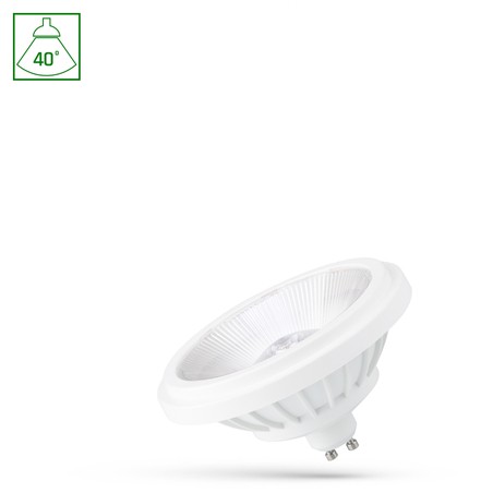 Foco LED AR111 14 W 2700 K GU10 40° IP20, branco