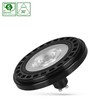 Σποτ LED AR111 20 W 4000 K GU10 30°, μαύρο – φωτογραφία 2