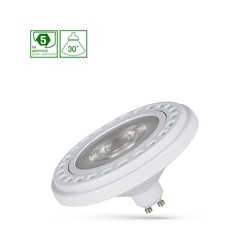 Foco LED AR111 20 W 4000 K GU10 30°, blanco