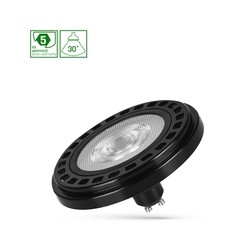 Σποτ LED AR111 20 W 2700 K GU10 30°, μαύρο