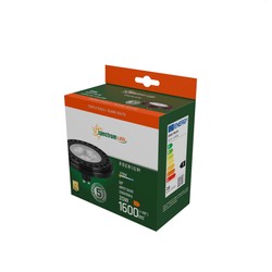 Foco LED AR111 20 W 2700 K GU10 30°, preto – foto 3