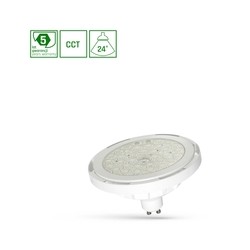 LED-spot AR111 8,5 W GU10 24° IP20, CCT (instelbare kleurtemperatuur), wit