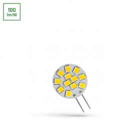 Lâmpada LED cápsula 1,2 W 12 V 3000 K G4