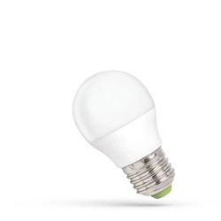 Lâmpada LED esférica 6 W 3000 K E27, regulável