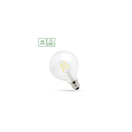 Λάμπα LED γλόμπος 8,5 W 2700 K E27, dimmable, διάφανο γυαλί
