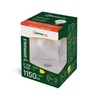 Lâmpada LED globo 8,5 W 2700 K E27, regulável, vidro transparente – foto 2