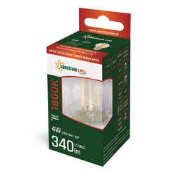 LED golf ball bulb Kclear 4 W 1800 K E27 IP20