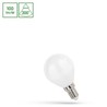 Żarówka LED kulka 1 W 4000 K E14, mleczna – zdjęcie 2