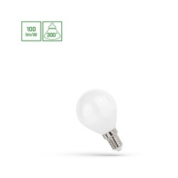 LED golf ball bulb 4 W 2700 K E14, opal – photo 2