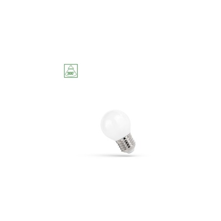 Λάμπα LED σφαιρική 1 W 2700 K E27, οπάλ