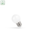 Lampadina LED sferica 1 W 2700 K E27, opale