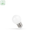 LED golf ball bulb 1 W 2700 K E27, opal – photo 3