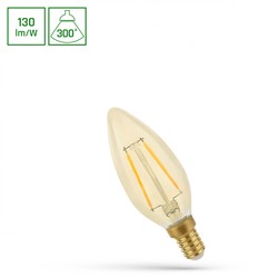 Светодиодная лампа-свеча Retroshine 2 W 2400 K E14