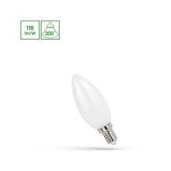 LED-Kerzenlampe 5,5 W 4000 K E14, opal – Foto 2