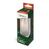 Bombilla LED vela 6 W 1800 K E14 IP20, vidrio transparente – foto 3