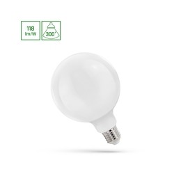LED-Globelampe 11 W 4000 K E27, opal – Foto 2